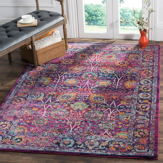 Safavieh Granada Katee Oriental Area Rug, Fuchsia/Multi, 3' x 5'