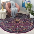 thumbnail image 1 of Safavieh Granada Katee Oriental Area Rug, Fuchsia/Multi, 6'7" x 6'7" Round, 1 of 8
