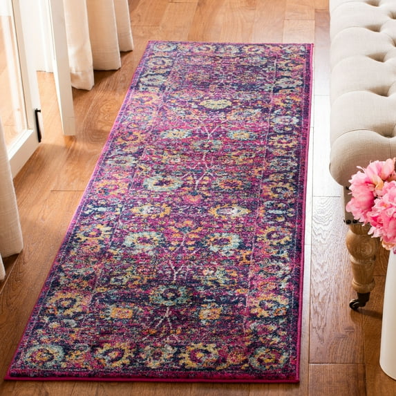 Safavieh Granada Katee Oriental Runner Rug, Fuchsia/Multi, 2'2" x 9'
