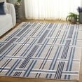 thumbnail image 1 of Safavieh Groove Alexa Geometric Area Rug, Beige/Blue, 4' x 6', 1 of 10