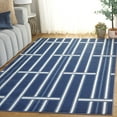 thumbnail image 1 of Safavieh Groove Drew Geometric Area Rug, Blue/Ivory, 5'3" x 7'6", 1 of 11