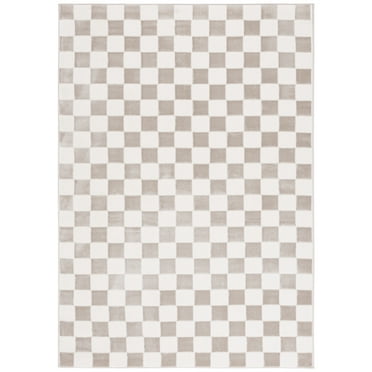SAFAVIEH Courtyard Talbot Checkered Indoor/Outdoor Area Rug, Black ...