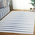thumbnail image 1 of Safavieh Groove Lynwood Striped Area Rug, Ivory/Blue, 9' x 12', 1 of 10