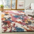 thumbnail image 1 of Safavieh Gypsy Joan Abstract Area Rug, Ivory/Blue, 5'1" x 7'6", 1 of 9
