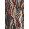 thumbnail image 1 of SAFAVIEH Gypsy Luigi Abstract Area Rug, Rust/Blue, 8' x 8' Round, 1 of 8