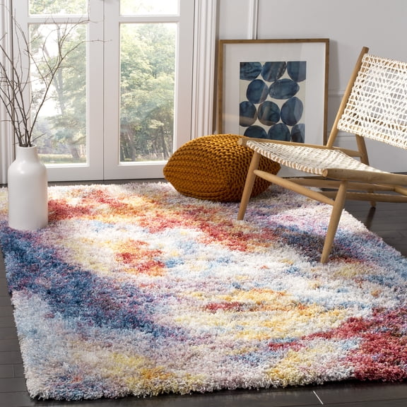 Safavieh Gypsy Ulric Abstract Area Rug, Rust/Ivory, 11' x 15'