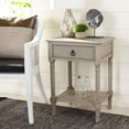 thumbnail image 1 of SAFAVIEH Haines Solid Rustic 1 Drawer Accent Table, Grieve, 1 of 7