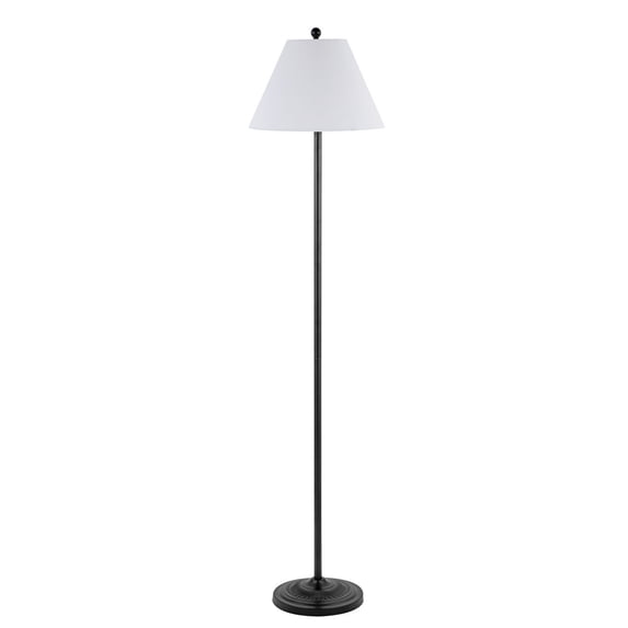 SAFAVIEH Hallie 68 in. Classic Contemporary Floor Lamp, Matte Black