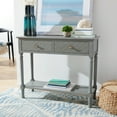 thumbnail image 1 of SAFAVIEH Halton Modern 2 Drawer Console Table, Distressed Grey, 1 of 7