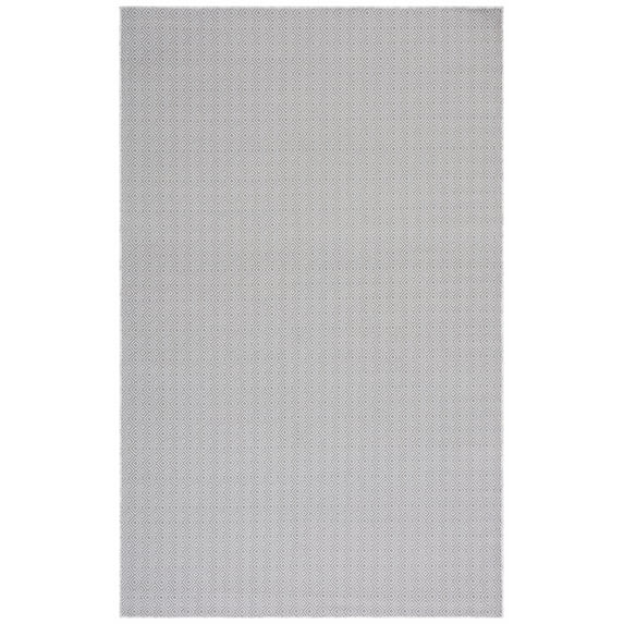 SAFAVIEH Hampton Ali Diamond Indoor/Outdoor Area Rug, Grey, 9' x 12'