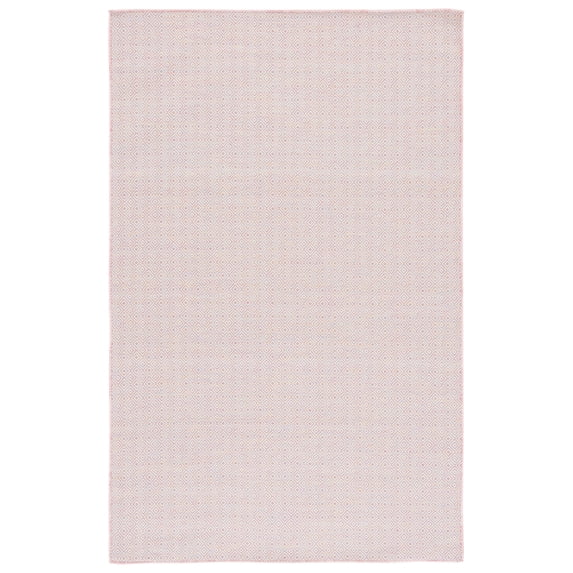 SAFAVIEH Hampton Ali Diamond Indoor/Outdoor Area Rug, Light Pink/Multi, 8' x 10'