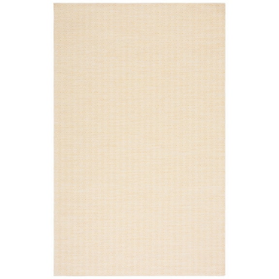 SAFAVIEH Hampton Ali Diamond Indoor/Outdoor Area Rug, Yellow, 8' x 10'