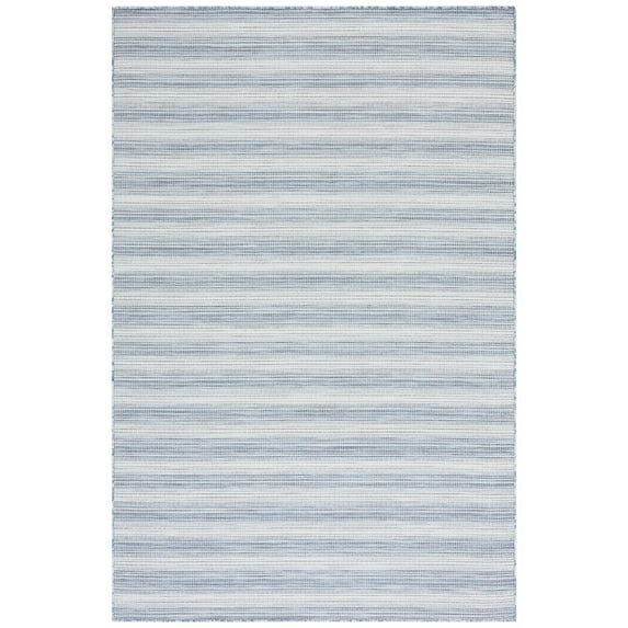 SAFAVIEH Hampton Duana Striped Indoor/Outdoor Area Rug, Blue, 4' x 6'