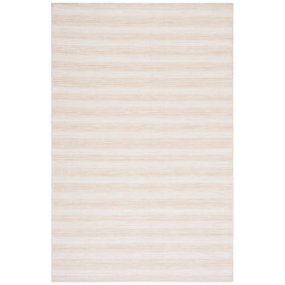 SAFAVIEH Hampton Duana Striped Indoor/Outdoor Area Rug, Natural, 4' x 6'