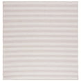 thumbnail image 1 of SAFAVIEH Hampton Duana Striped Indoor/Outdoor Area Rug, Pink Ivory/Multi, 6'5" x 6'5" Square, 1 of 9