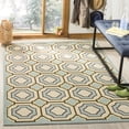 thumbnail image 1 of Safavieh Hampton Edin Geometric Indoor/Outdoor Area Rug, Light Blue/Ivory, 6'7" x 9'6", 1 of 8