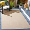 thumbnail image 1 of SAFAVIEH Hampton Guliana Zig-Zag Indoor/Outdoor Area Rug, Natural, 6'5" x 6'5" Round, 1 of 10