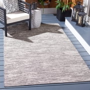 Safavieh Hampton Karaugh Abstract Indoor/Outdoor Area Rug, Black/Beige, 6'5" x 6'5" Square