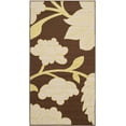 thumbnail image 1 of Safavieh Hampton Miko Floral Indoor/Outdoor Area Rug, Brown/Ivory, 4' x 6', 1 of 5