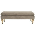 thumbnail image 1 of SAFAVIEH Hampton Pillowtop Bench Mushroom, 1 of 4