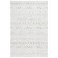 thumbnail image 1 of SAFAVIEH Hanna Jarred Striped Area Rug, Ivory/Beige, 5'3" x 7'6", 1 of 7