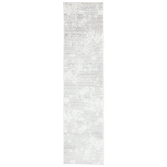 SAFAVIEH Hanna Lynna Abstract Runner Rug, Beige/Ivory Grey, 2' x 8'
