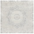 thumbnail image 1 of SAFAVIEH Hanna Lynna Diamond Area Rug, Ivory/Light Grey, 6'7" x 6'7" Square, 1 of 8