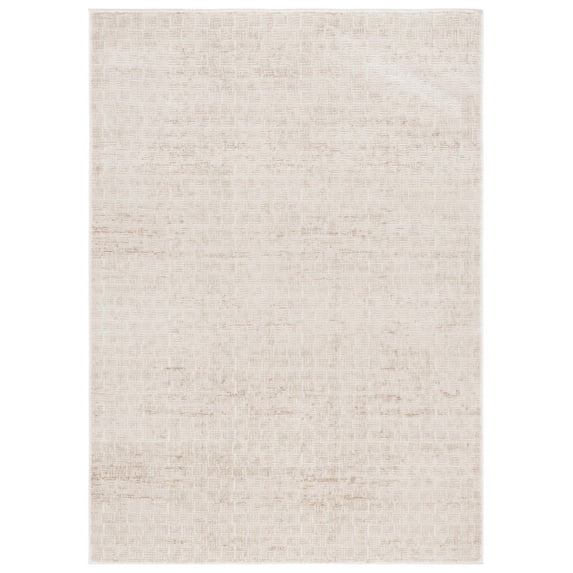 SAFAVIEH Hanna Lynna Geometric Area Rug, Beige/Ivory, 4' x 6'