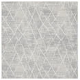 thumbnail image 1 of SAFAVIEH Hanna Riley Diamond Area Rug, Ivory/Light Grey, 6'7" x 6'7" Square, 1 of 8