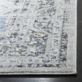thumbnail image 1 of SAFAVIEH Harbor Evander Floral Bordered Runner Rug, Light Grey/Dark Grey, 2'3" x 8', 1 of 5
