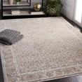 thumbnail image 1 of Safavieh Harlow Cynthia Floral Polyester Area Rug, Ivory Gray/Sage, 5'3" x 7'6", 1 of 13