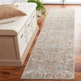 thumbnail image 1 of Safavieh Harlow Cynthia Floral Polyester Runner Rug, Ivory Gray/Sage, 2' x 8', 1 of 10