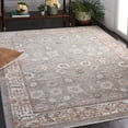 thumbnail image 1 of Safavieh Harlow Cyrus Abstract Polyester Area Rug, Ivory Gray/Sage, 5'3" x 7'6", 1 of 13