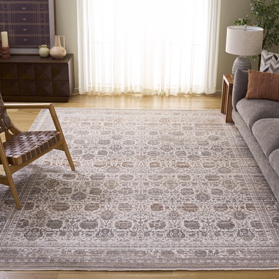 Safavieh Harlow Daithi Geometric Area Rug, Gray/Ivory Blue, 8' x 10'