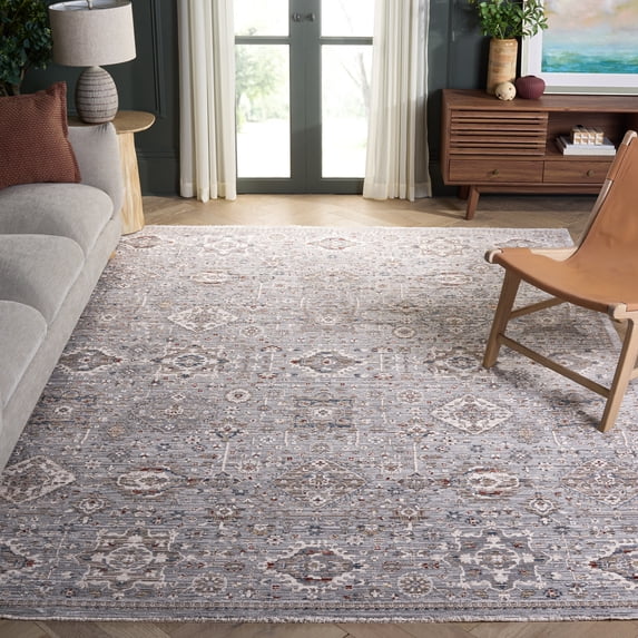 Safavieh Harlow Daley Floral Area Rug, Light Gray/Beige Blue, 8' x 10'