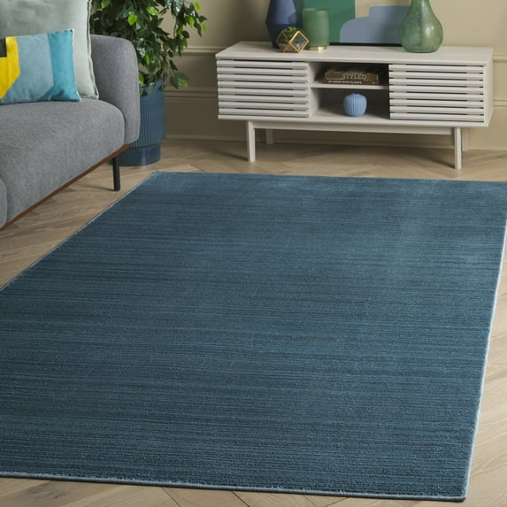 Safavieh Harmony Cayley Distressed Polyester Area Rug, Navy, 6'7" x 6'7" Square