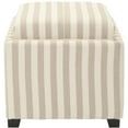 thumbnail image 1 of SAFAVIEH Harrison Single Tray Ottoman Tan / White, 1 of 7