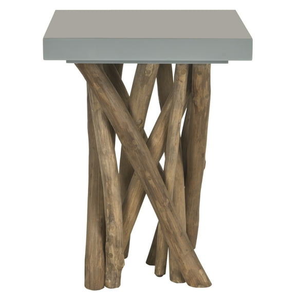 SAFAVIEH Hartwick Branched Side Table Grey
