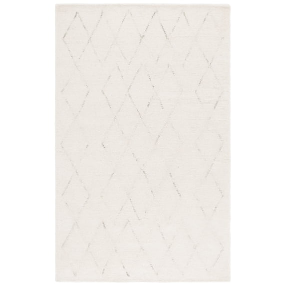 SAFAVIEH Harvest Bryon Diamond Area Rug, Ivory/Green, 5' x 8'