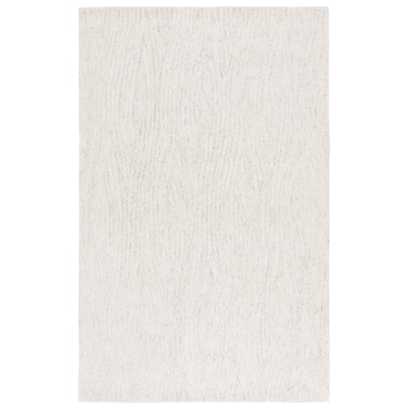 SAFAVIEH Harvest Byrne Distressed Area Rug, Silver/Ivory, 9' x 12'