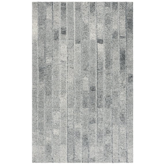 SAFAVIEH Harvest Deloris Solid Area Rug, Grey, 5' x 8'