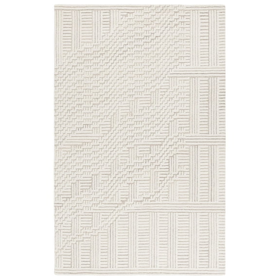 SAFAVIEH Harvest Glenna Geometric Area Rug, Beige/Ivory, 8' x 10'