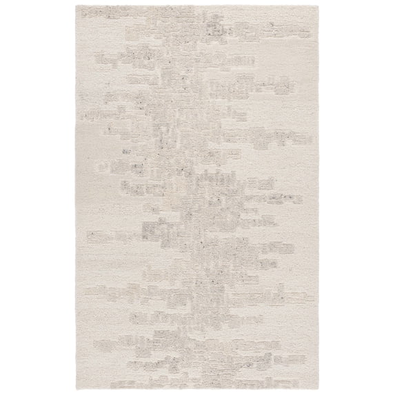 SAFAVIEH Harvest Iairos Distressed Area Rug, Ivory/Grey, 6' x 9'