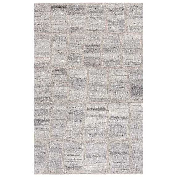 SAFAVIEH Harvest Lalit Geometric Area Rug, Taupe/Gray, 9' x 12'
