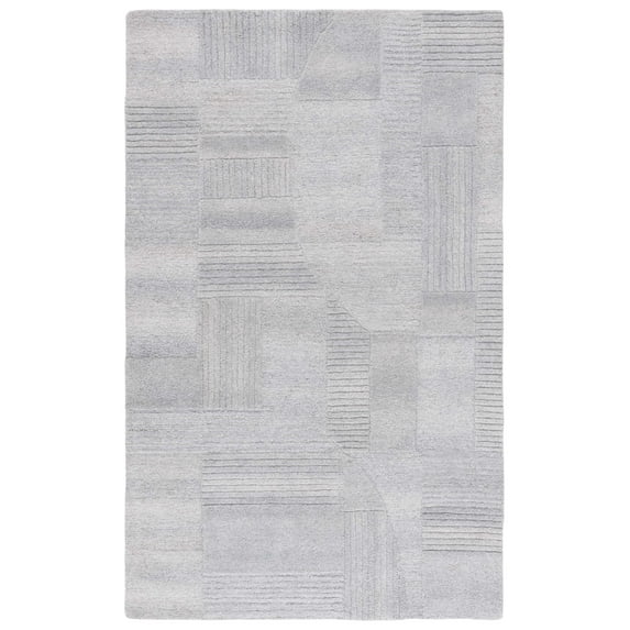 SAFAVIEH Harvest Salome Geometric Area Rug, Grey, 4' x 6'