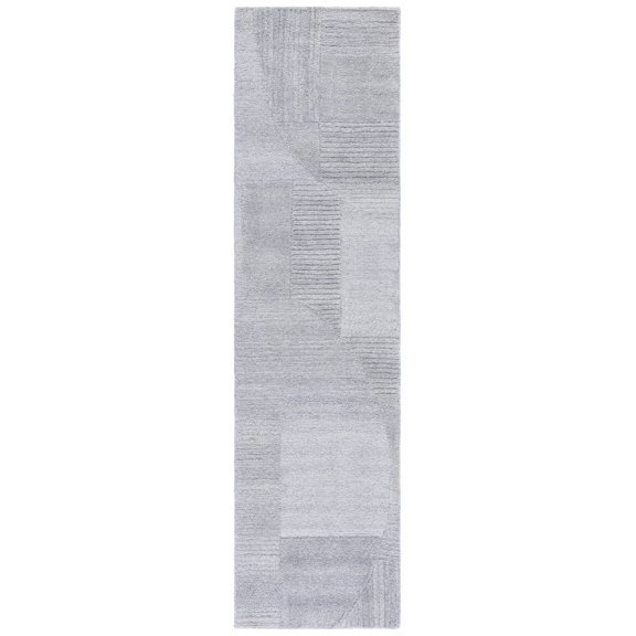 SAFAVIEH Harvest Salome Geometric Runner Rug, Grey, 2'3" x 9'
