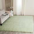 thumbnail image 1 of SAFAVIEH Harvey Solid Plush Shag Area Rug, Lime, 5' x 8', 1 of 5