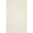 thumbnail image 1 of SAFAVIEH Harvey Solid Plush Shag Area Rug, White, 8' x 8' Round, 1 of 7