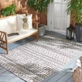 thumbnail image 1 of Safavieh Havana Dorris Geometric Indoor/Outdoor Area Rug, Light Brown/Black, 4'5" x 6'5", 1 of 10
