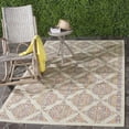 thumbnail image 1 of Safavieh Havana Malvina Diamond Indoor/Outdoor Area Rug, Natural/Multi, 4' x 5'7", 1 of 8